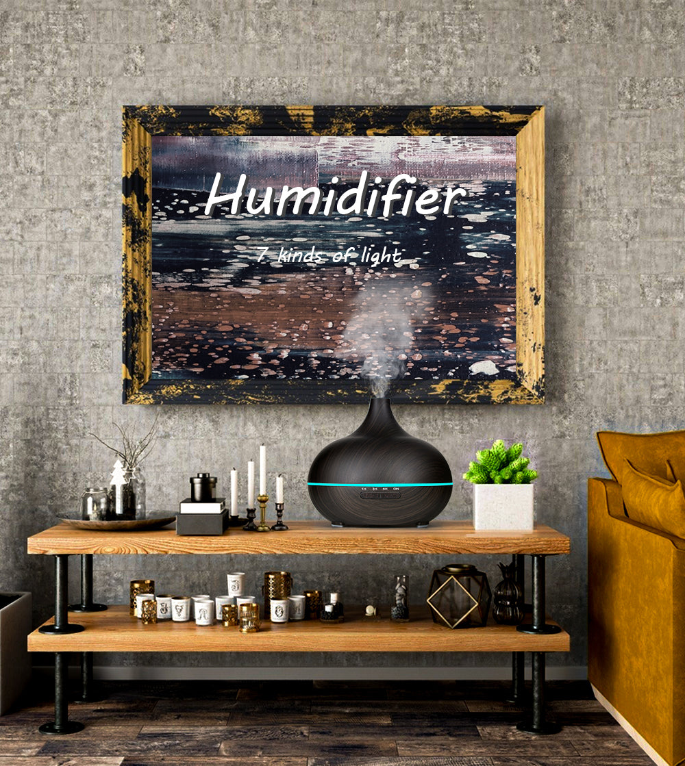 AromLuftfuktare™ – Ultrasonisk Diffuser med Fjärrkontroll