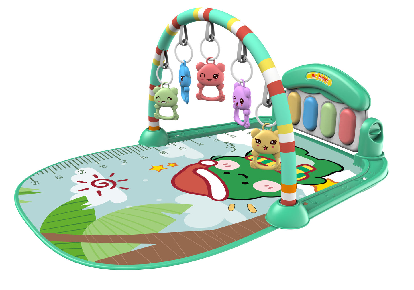 BabyPiano™ – Musikmatta med Pedaler 0-36 mån