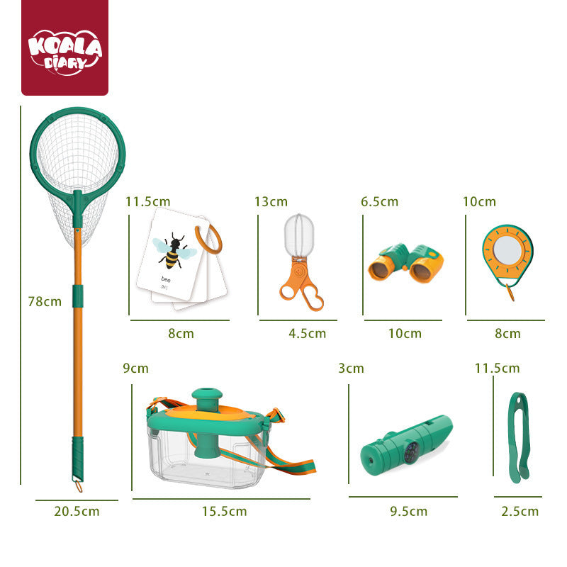 Äventyrsset för Barn – Insektslåda & Campingkit för Lek & Lärande