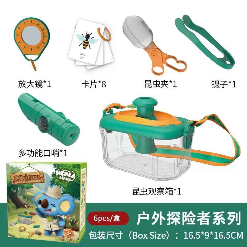 Äventyrsset för Barn – Insektslåda & Campingkit för Lek & Lärande