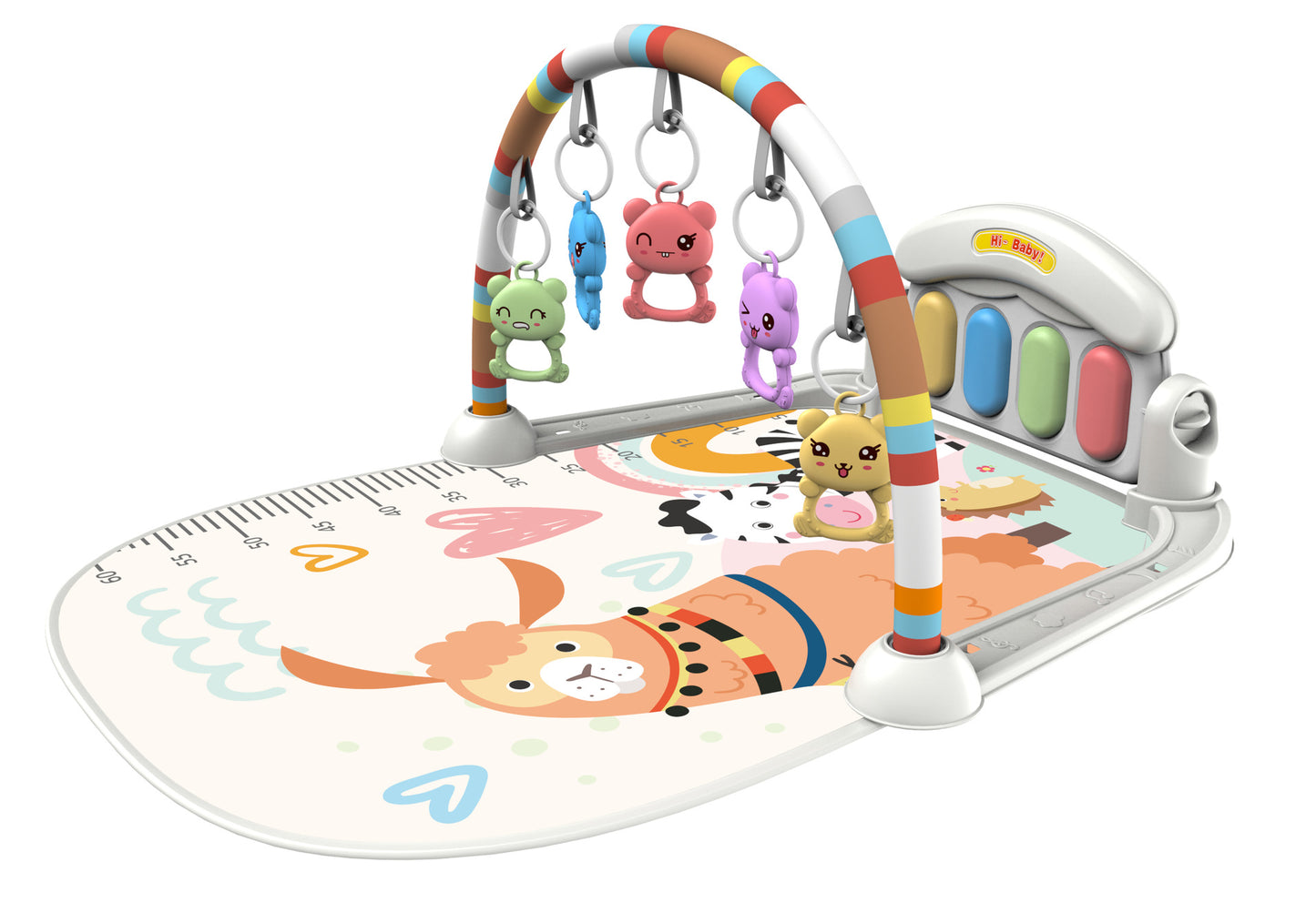 BabyPiano™ – Musikmatta med Pedaler 0-36 mån