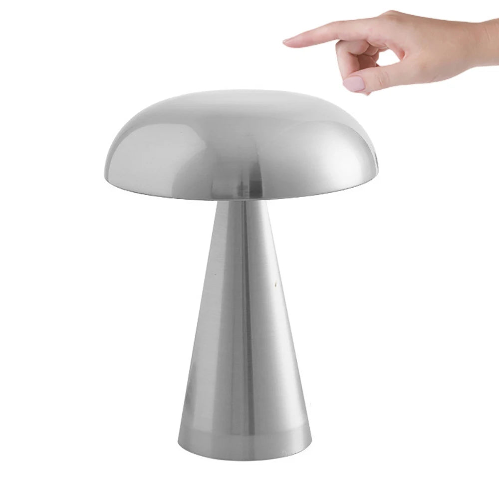 SvampLjus™ – LED Bordslampa med Touch & Tre Ljuslägen