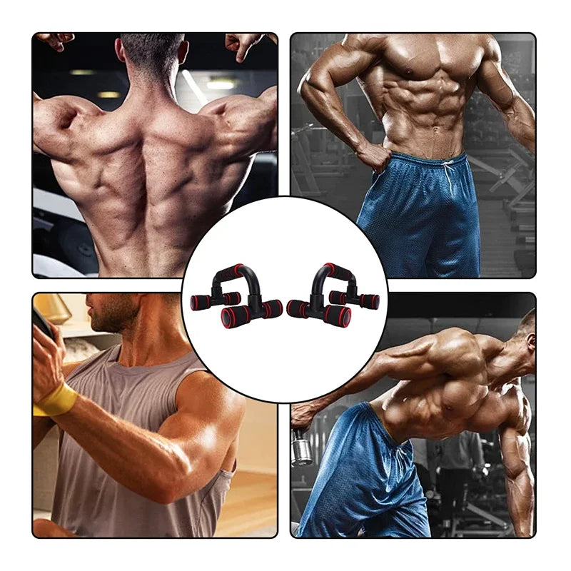 Armhävningshandtag – 1 par U-formade push-up bars med grepp