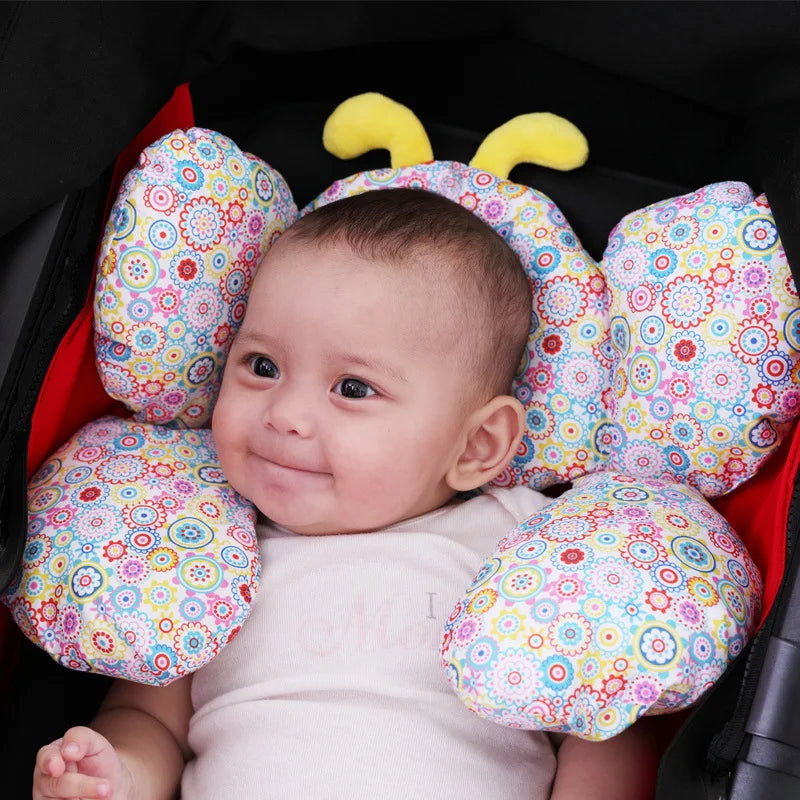BabyPuff™ – Skyddande Resekudde för Barn 0-3 år