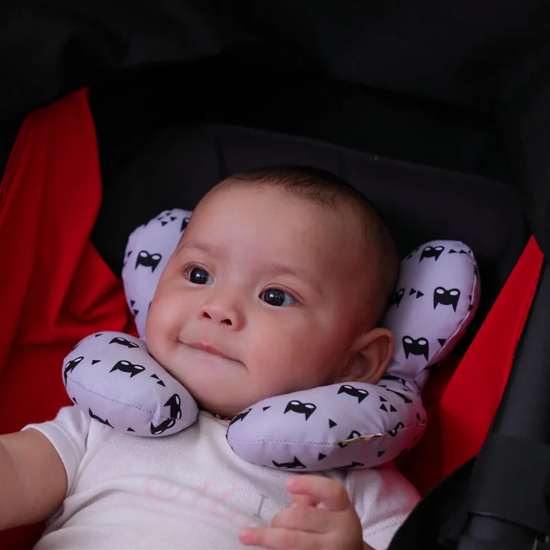 BabyPuff™ – Skyddande Resekudde för Barn 0-3 år