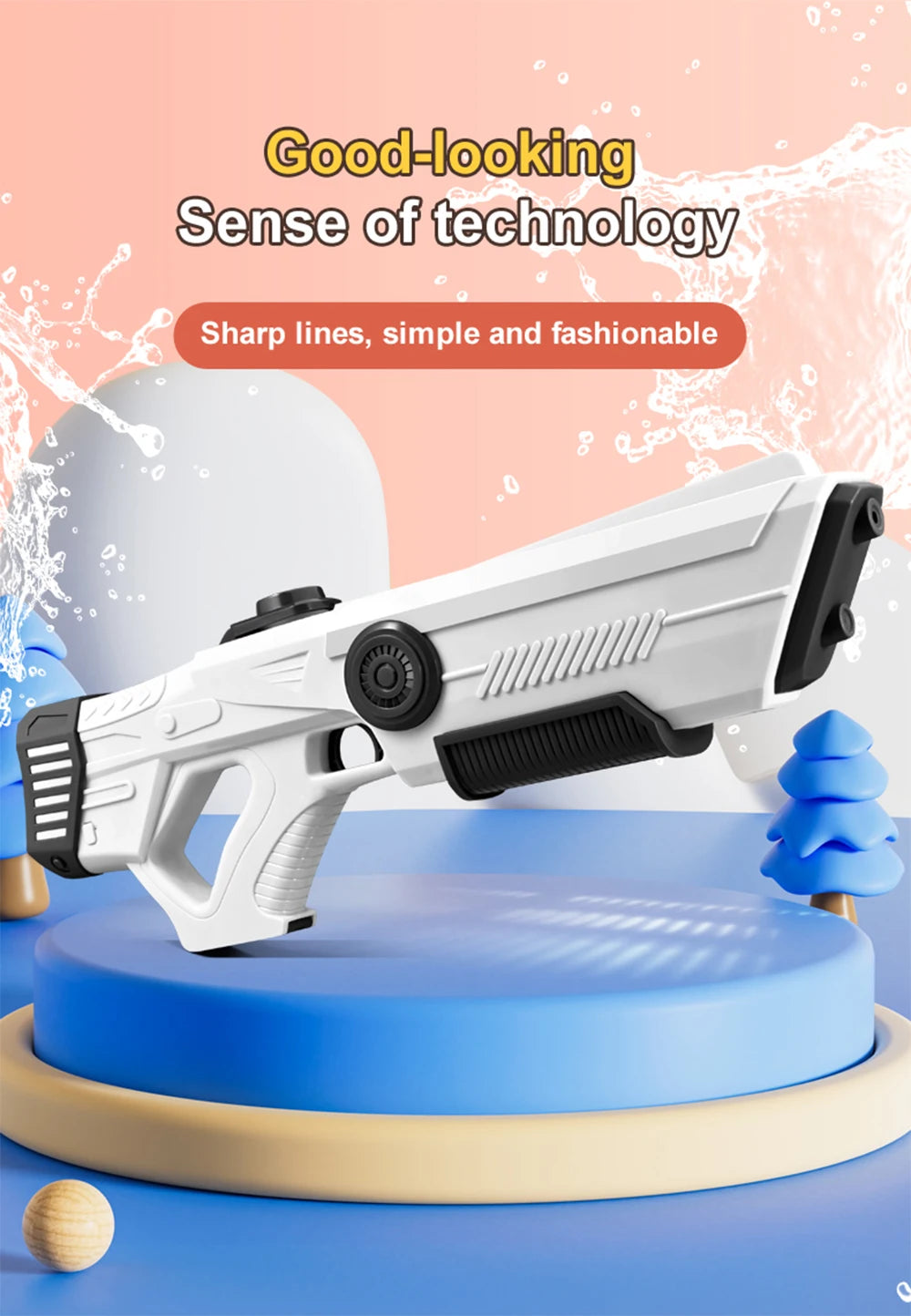 GelSprayGun™ – Elektrisk Vattenpistol