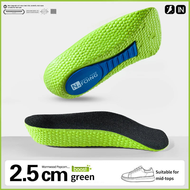Höjdsulor i Memory Foam – Hällyft & Fotvalvsstöd
