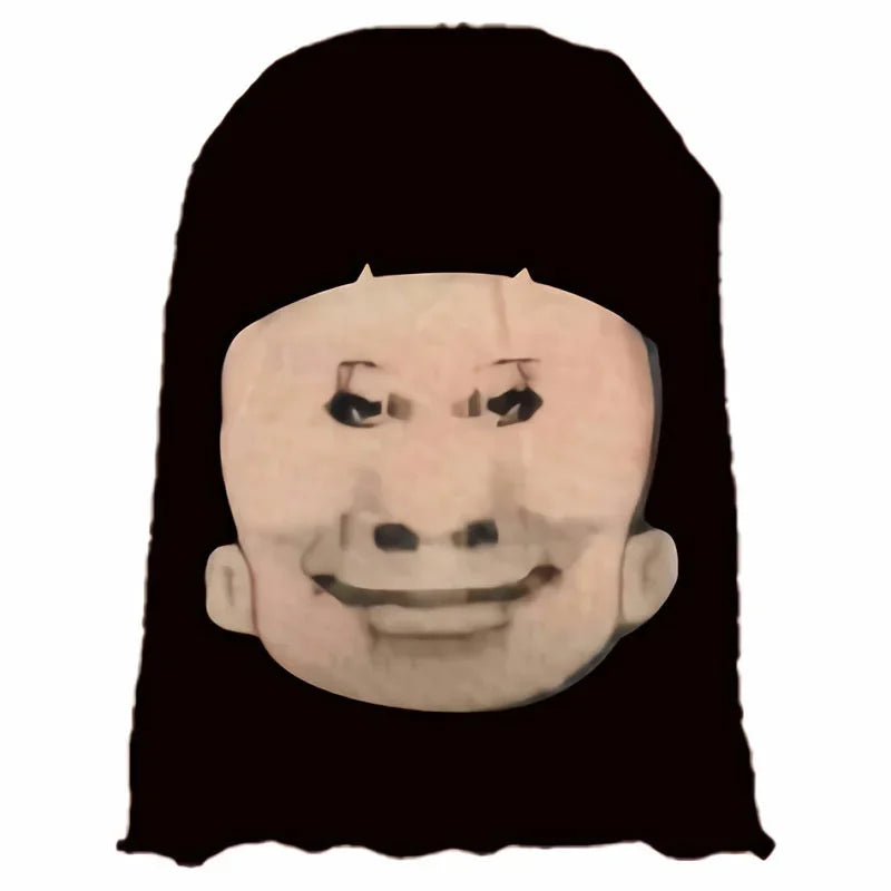 3D ansiktsmask cosplay – realistisk helmask för fest & halloween