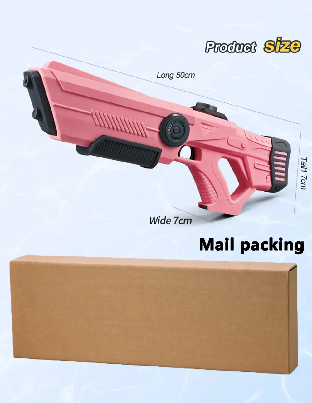 GelSprayGun™ – Elektrisk Vattenpistol