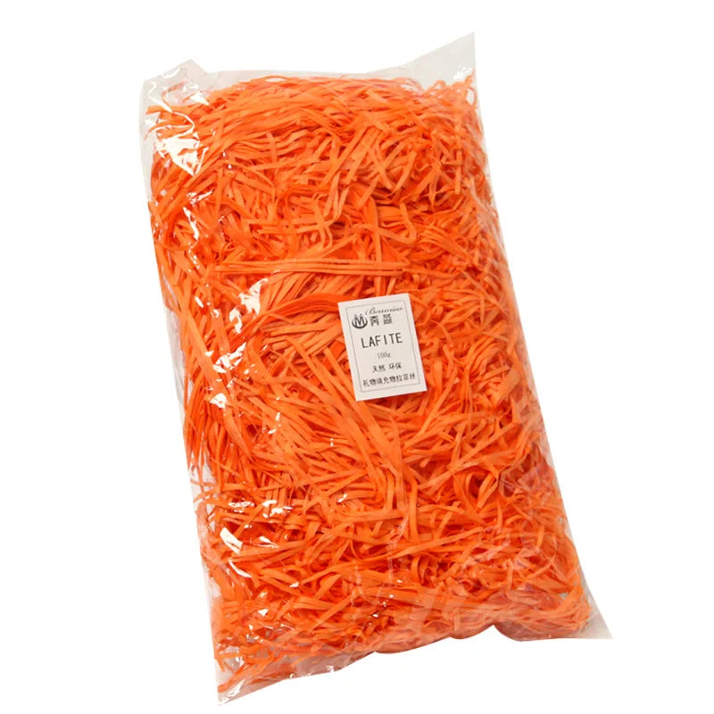 Fyllnadspapper konfetti – färgat strimlat papper (20/50g)
