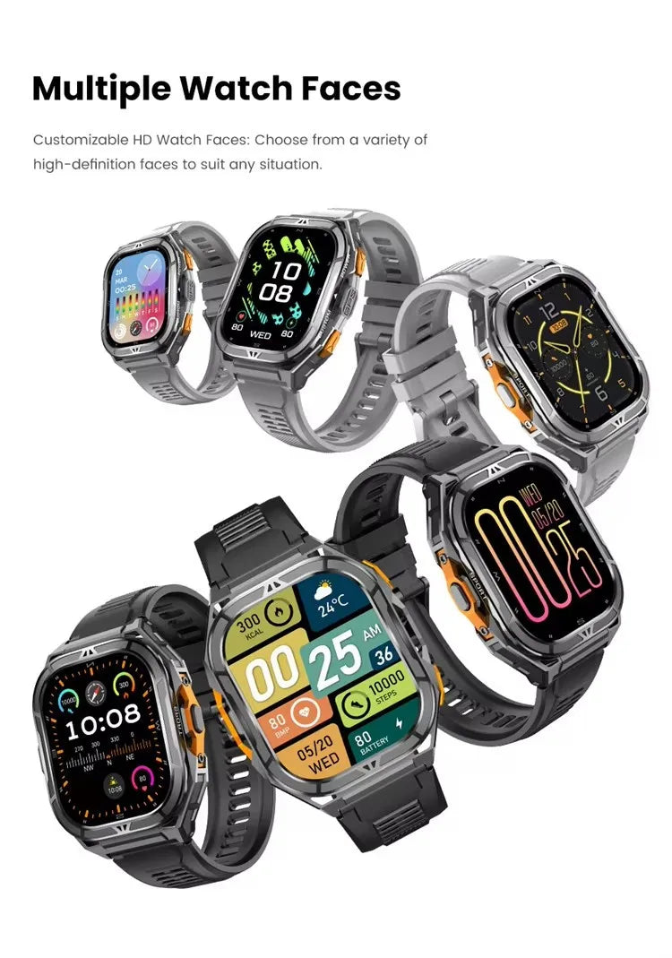 Pansarklockan – robust smartwatch för vardag & äventyr