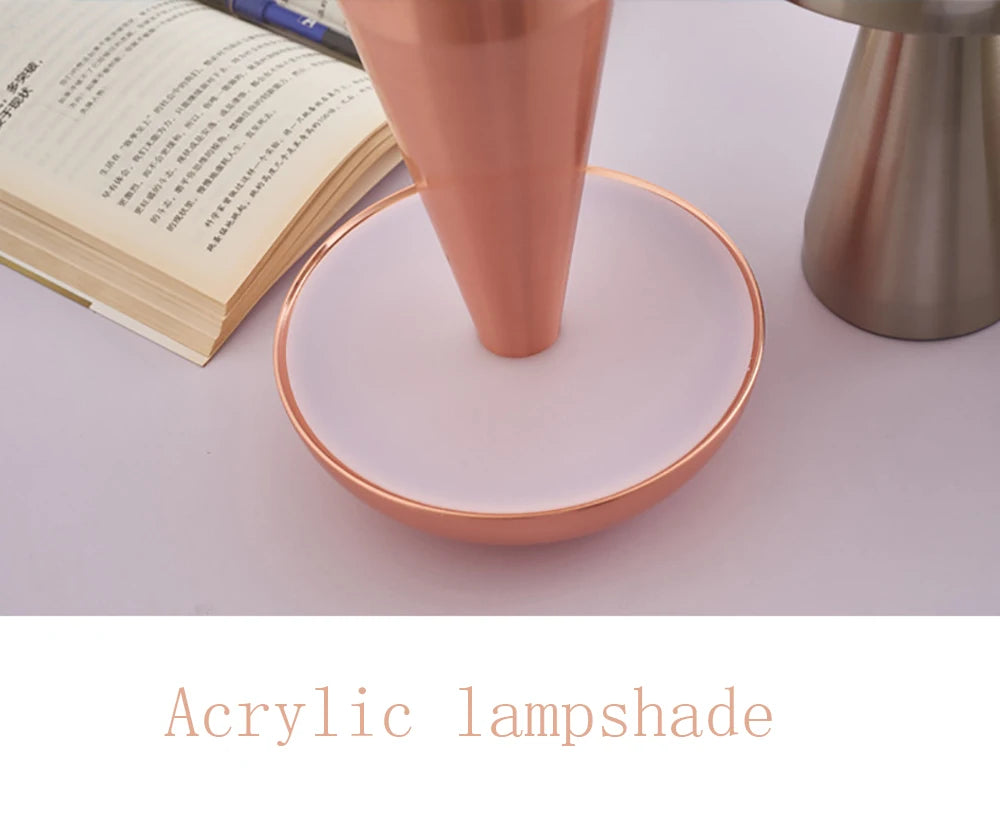 SvampLjus™ – LED Bordslampa med Touch & Tre Ljuslägen
