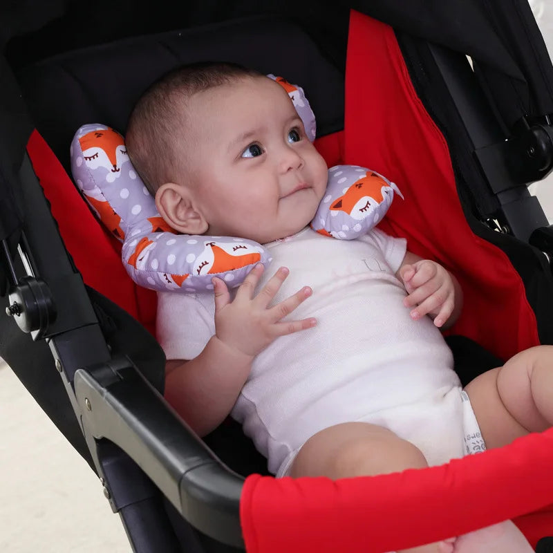 BabyPuff™ – Skyddande Resekudde för Barn 0-3 år