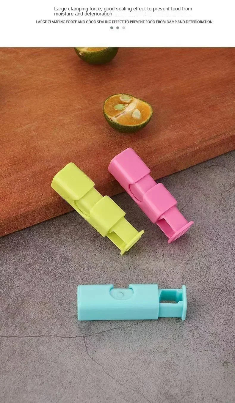 Återanvändbara påsklämmor – 12-pack för bröd, snacks & matförvaring