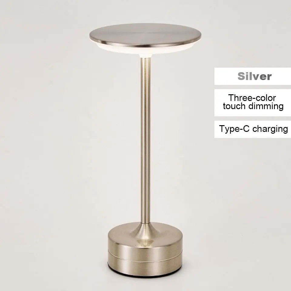 NattLjus™ – Bärbar LED Bordslampa med Touch & USB-Laddning