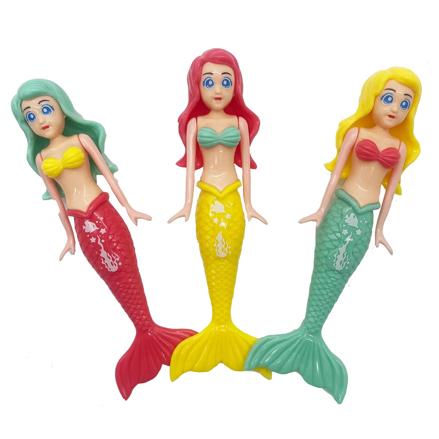 4-pack Sjöjungfruleksaker – Dyk- & Badleksaker