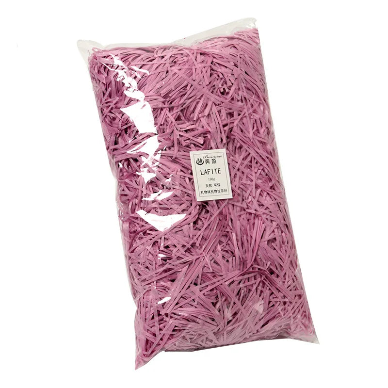 Fyllnadspapper konfetti – färgat strimlat papper (20/50g)