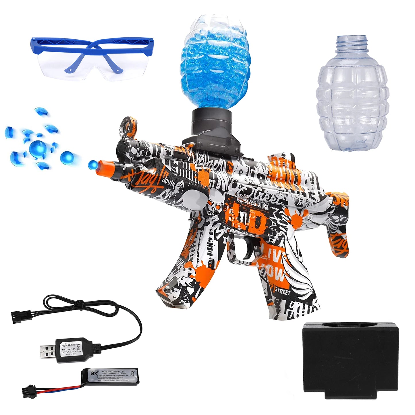 AirsoftGelPistol™ – Elektrisk Vattenkulepistol för Lagspel
