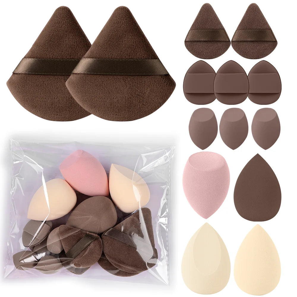 Sminkborstar set – 13 delar
