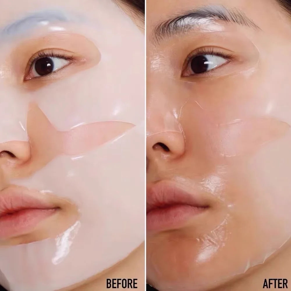 KollagenMask™ – 10-pack Anti-Åldrande Ansiktsmasker med Fukt & Lyster
