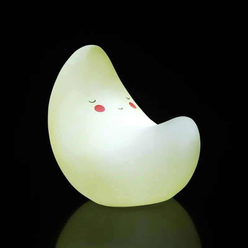 MagiNatt™ – 3D Måne & Stjärna LED Lampa