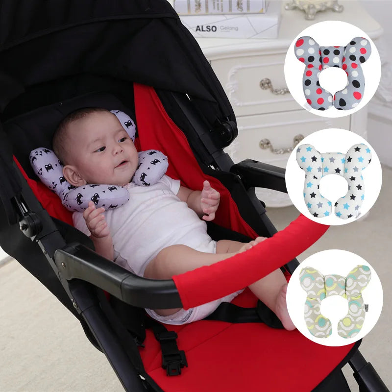 BabyPuff™ – Skyddande Resekudde för Barn 0-3 år