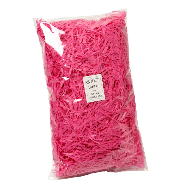 Fyllnadspapper konfetti – färgat strimlat papper (20/50g)