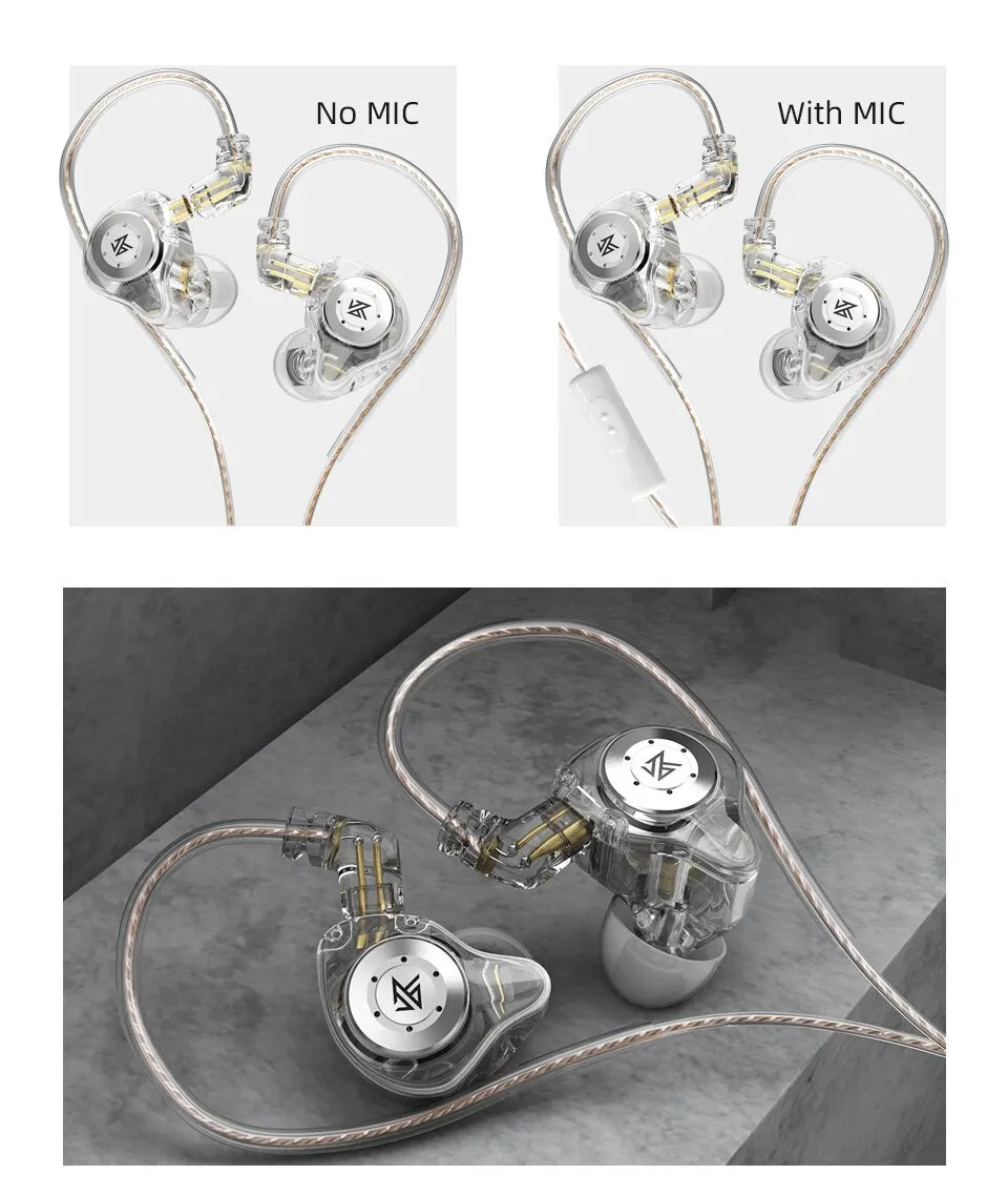 PRO hörlurar – in-ear sporthörlurar med HIFI bas & brusreducering