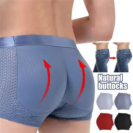 Andningsbara herrkalsonger – mjuka boxershorts i nylon/is-siden