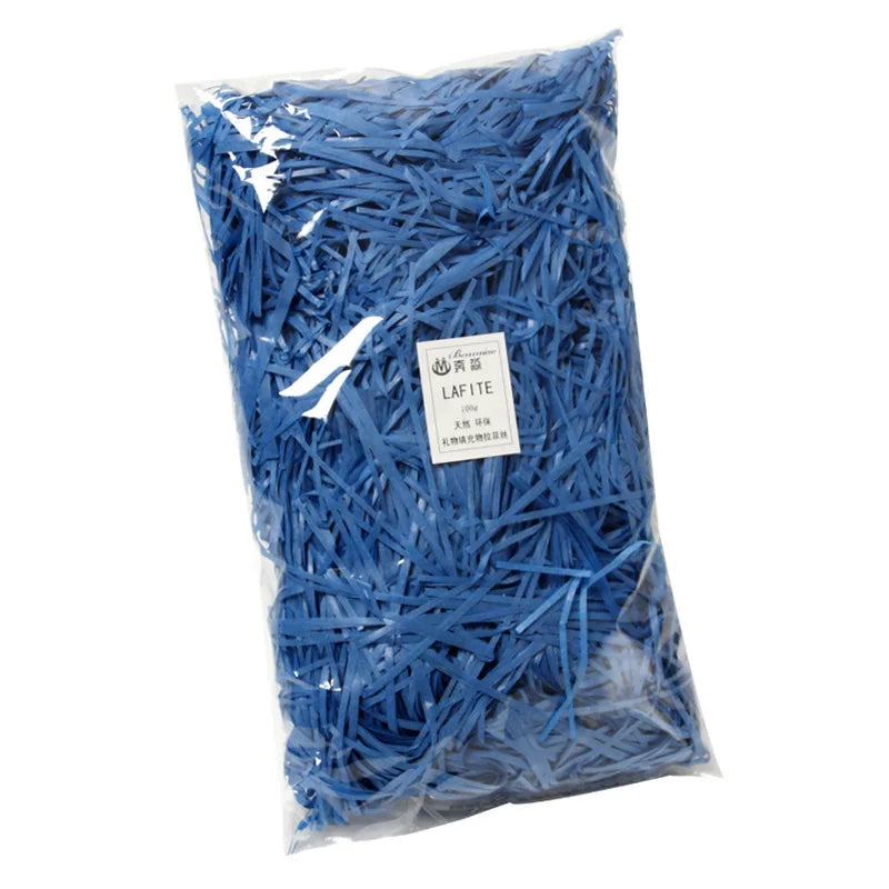 Fyllnadspapper konfetti – färgat strimlat papper (20/50g)
