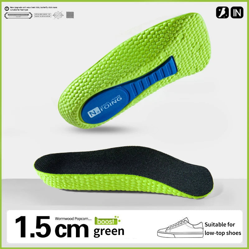 Höjdsulor i Memory Foam – Hällyft & Fotvalvsstöd