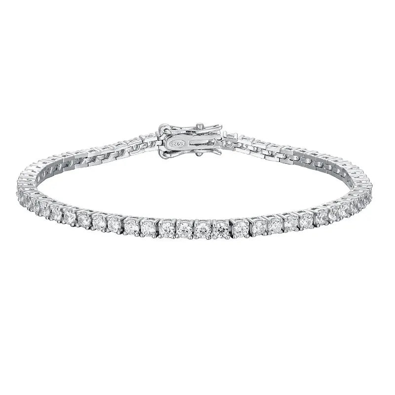 Armband Elin (tennisarmband 2 mm med gnistrande stenar)