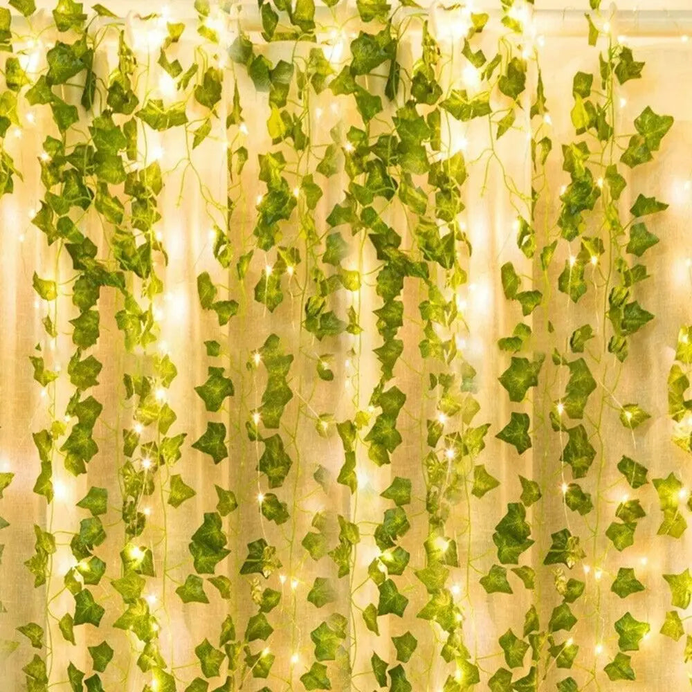 GrönSlinga – LED-ljusslinga med realistiska gröna rankor
