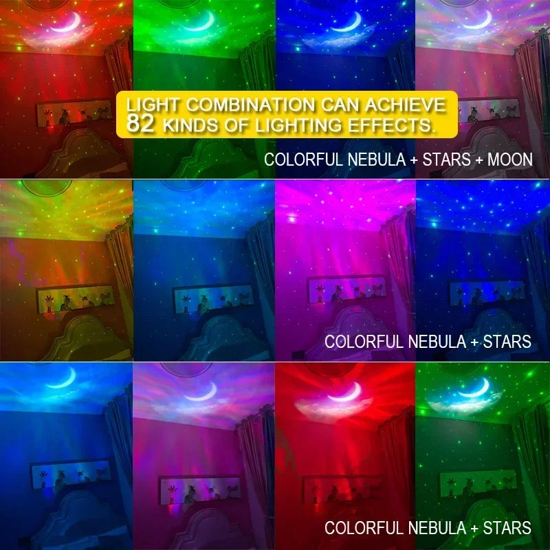GalaxiLjus™ – Astronaut Projektorlampa med Timer