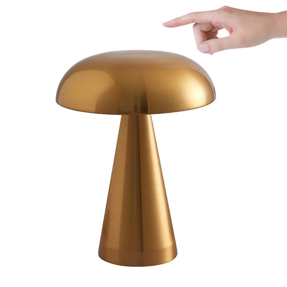 SvampLjus™ – LED Bordslampa med Touch & Tre Ljuslägen