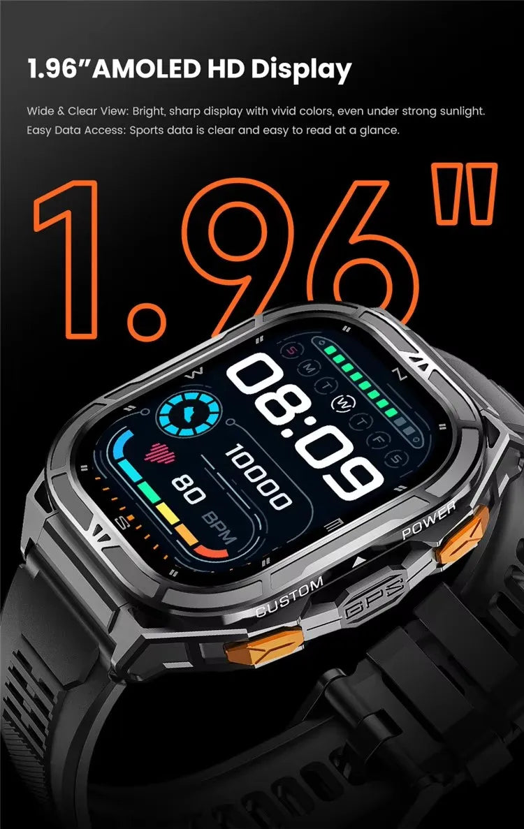 Pansarklockan – robust smartwatch för vardag & äventyr