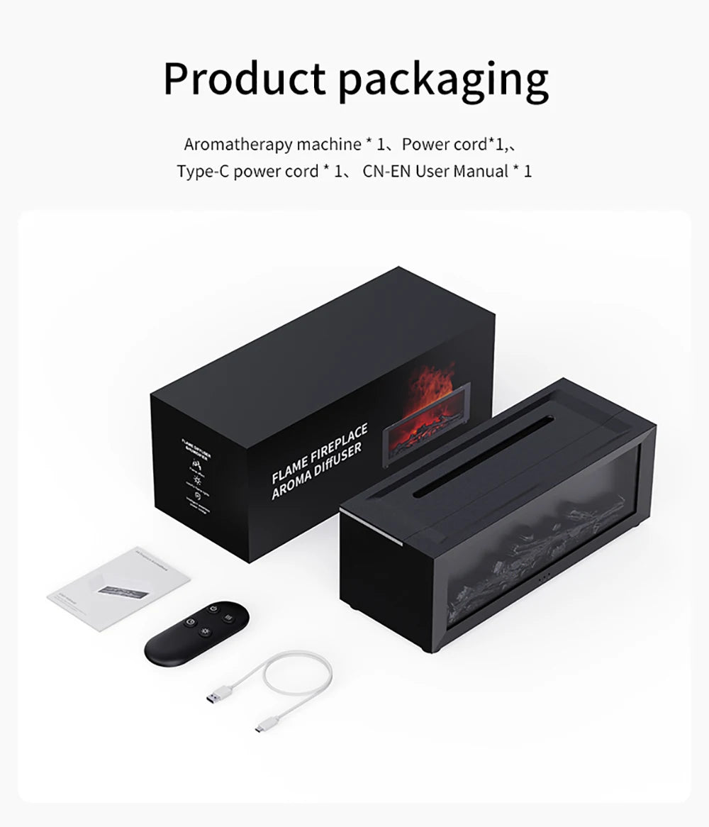 FlameAroma™ – Aromadiffusor med Nattljus