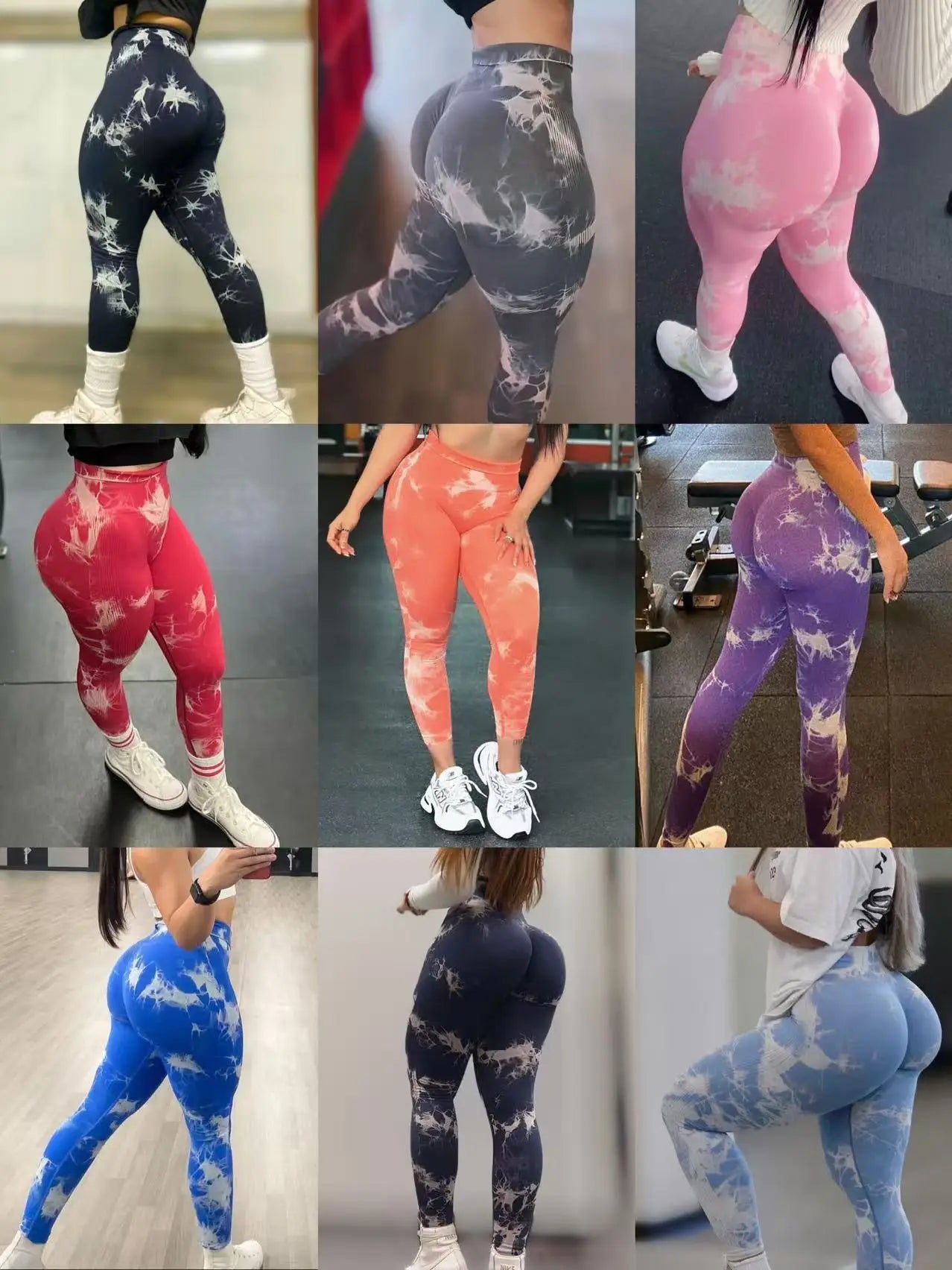 FärgFlex – Färgstarka träningstights med booty-effekt
