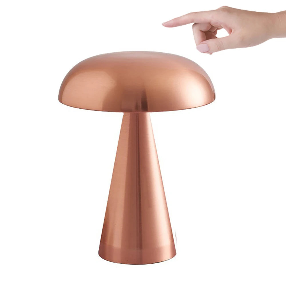 SvampLjus™ – LED Bordslampa med Touch & Tre Ljuslägen