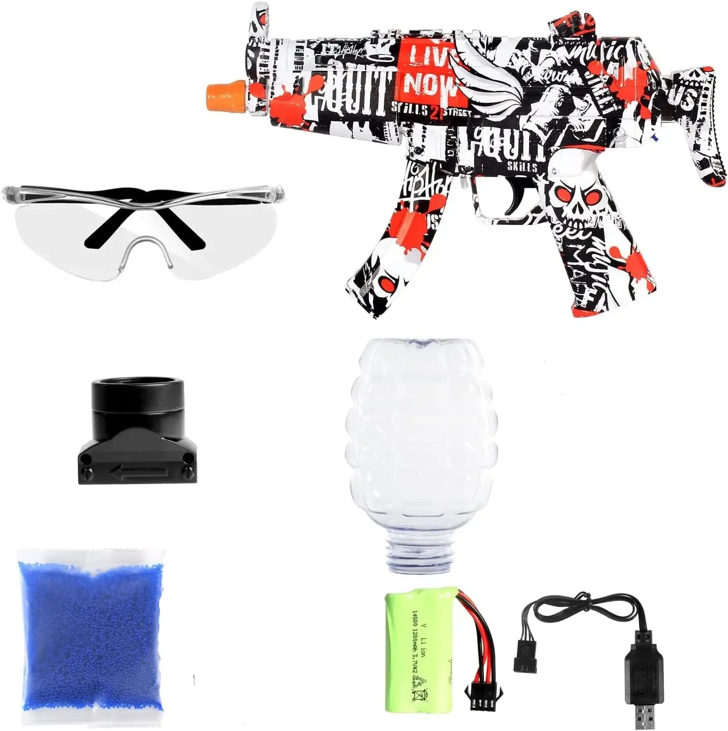 AirsoftGelGun™ – Elektrisk Vattenkulepistol för Lek