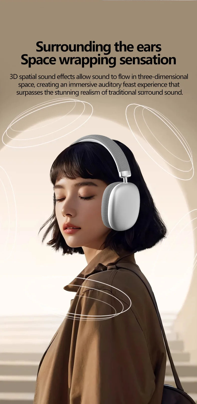Trådlösa hörlurar – headset för iOS & Android