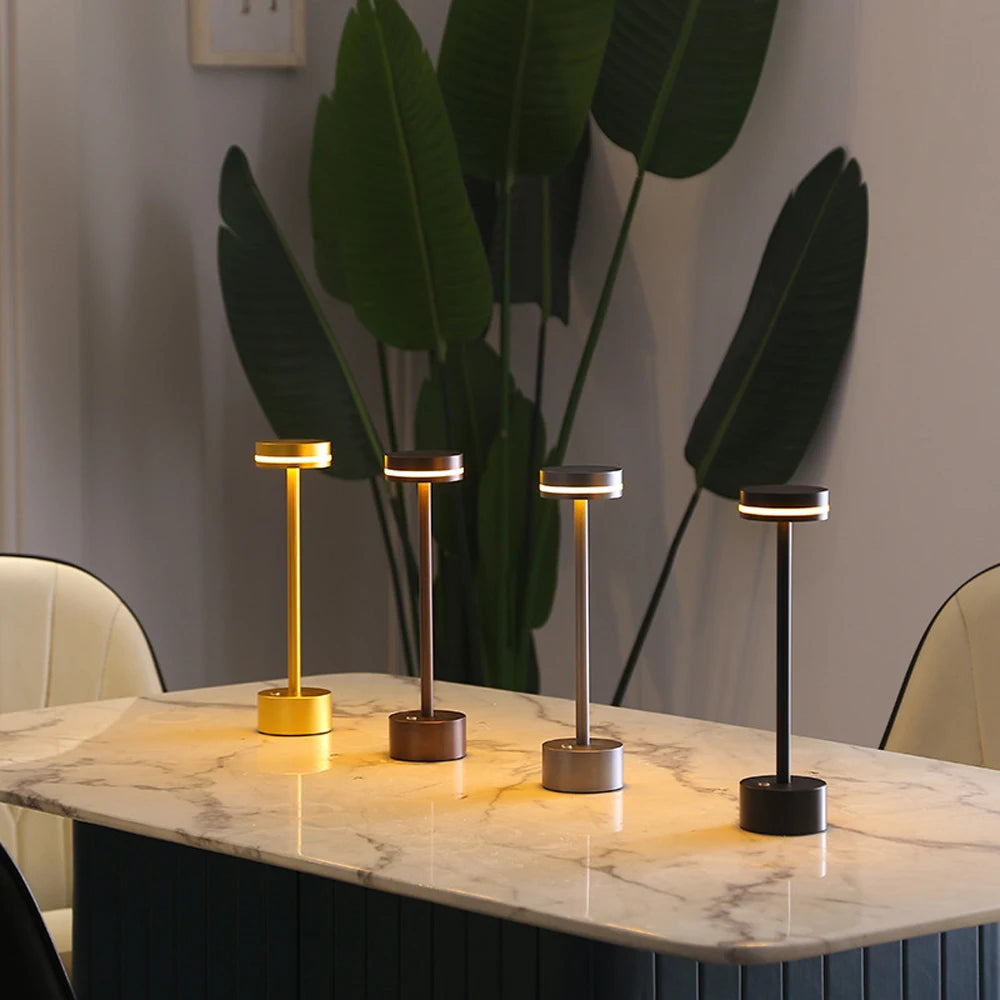 SvampLjus™ – LED Bordslampa med Touch & Tre Ljuslägen
