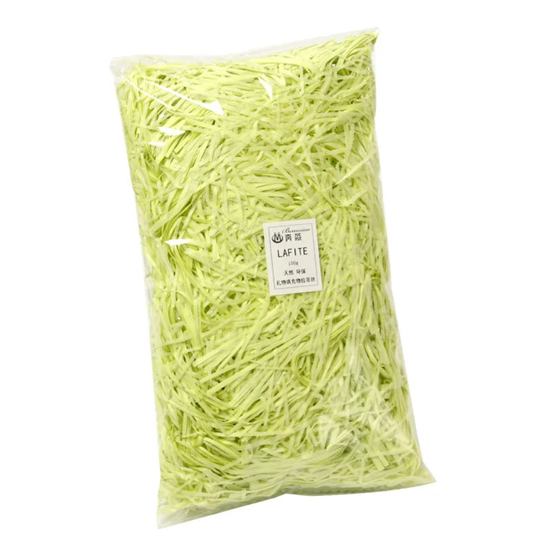 Fyllnadspapper konfetti – färgat strimlat papper (20/50g)