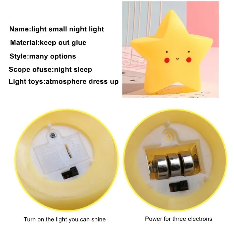MagiNatt™ – 3D Måne & Stjärna LED Lampa