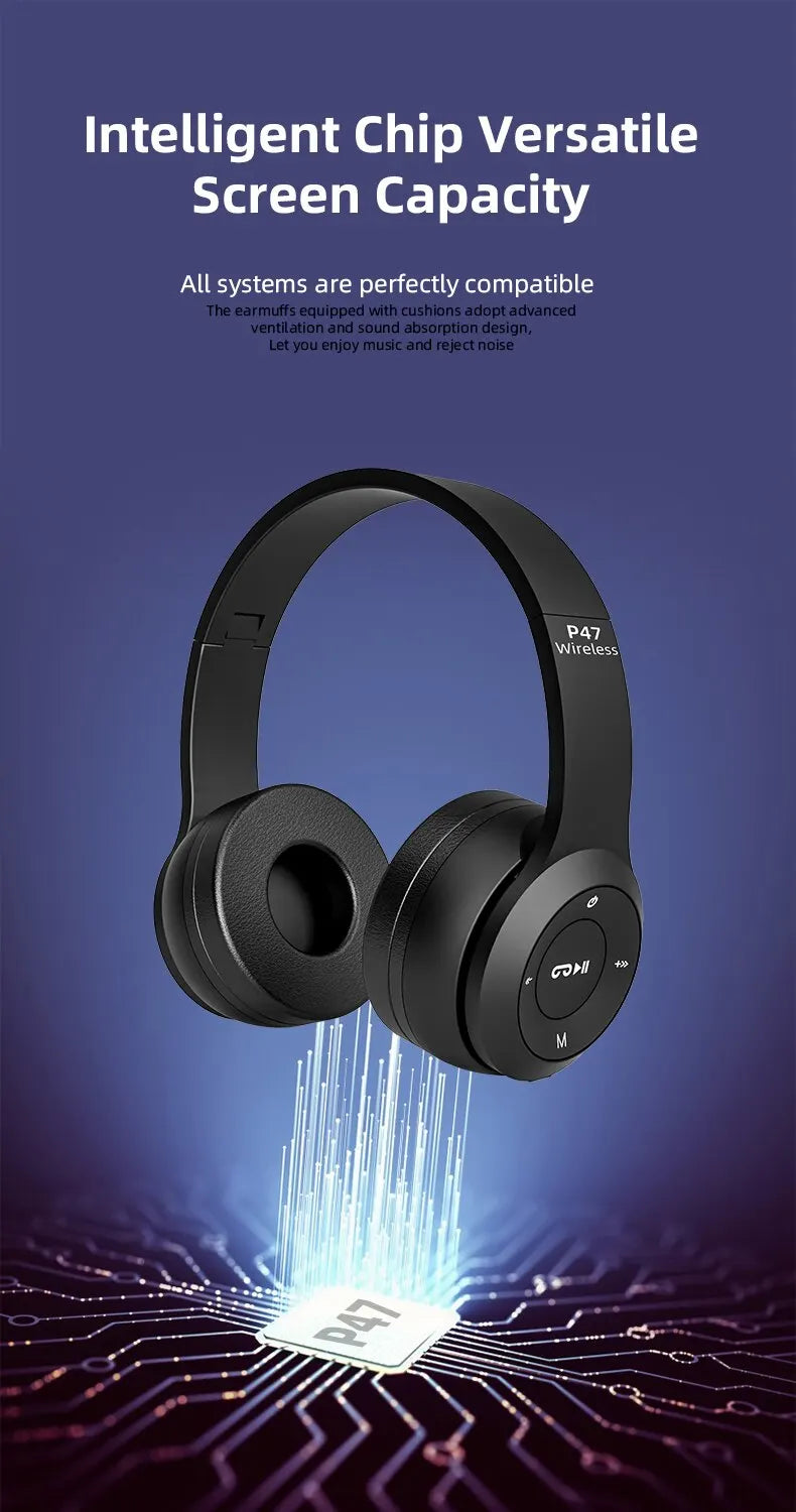 Trådlöst headset – Bluetooth 5.0