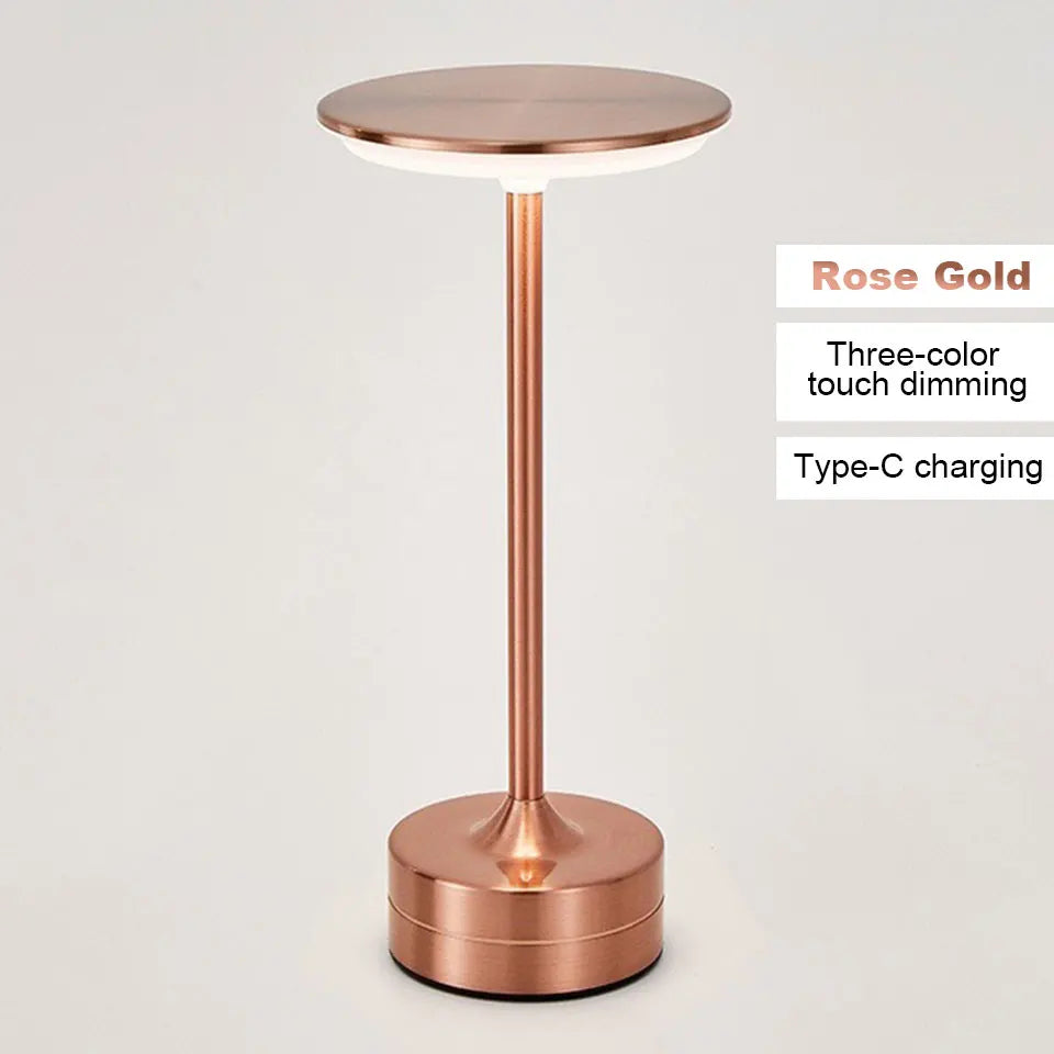 NattLjus™ – Bärbar LED Bordslampa med Touch & USB-Laddning