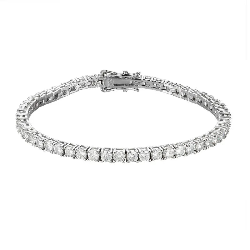 Armband Elin (tennisarmband 2 mm med gnistrande stenar)