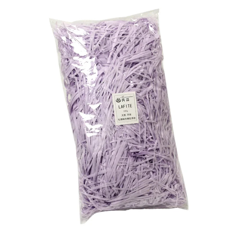 Fyllnadspapper konfetti – färgat strimlat papper (20/50g)