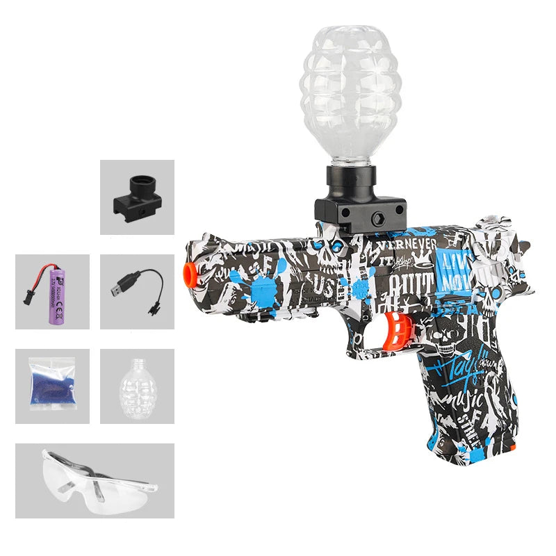MultiSkinGelGun™ – Elektrisk Gel Gun med Flera Hudfärger
