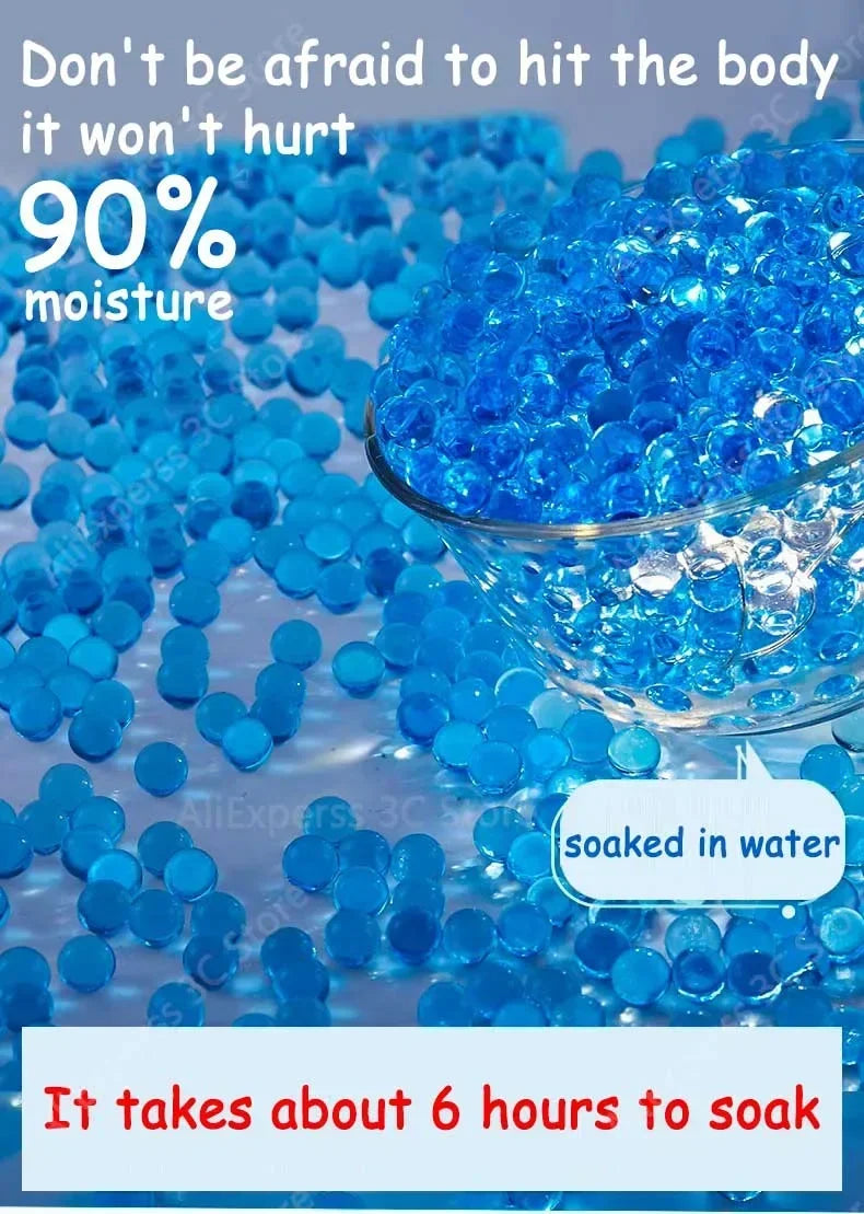 GelAmmo™ – 100000 Pack Vattenkulor för Gel Gun
